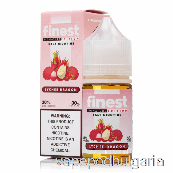 Vape Bulgaria Lychee Dragon - The Finest Signature Edition сол Nic - 30ml 30mg